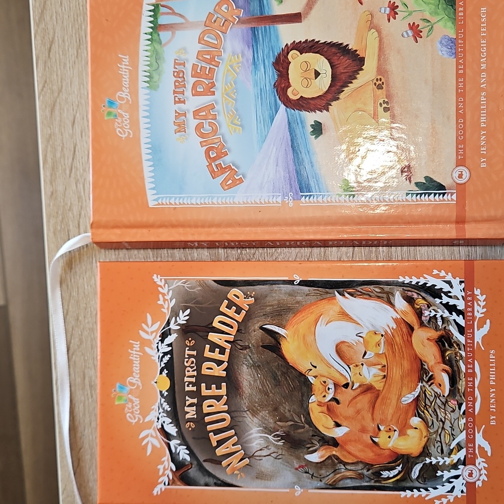The Good and the Beautiful My first reader books with bonus gift
